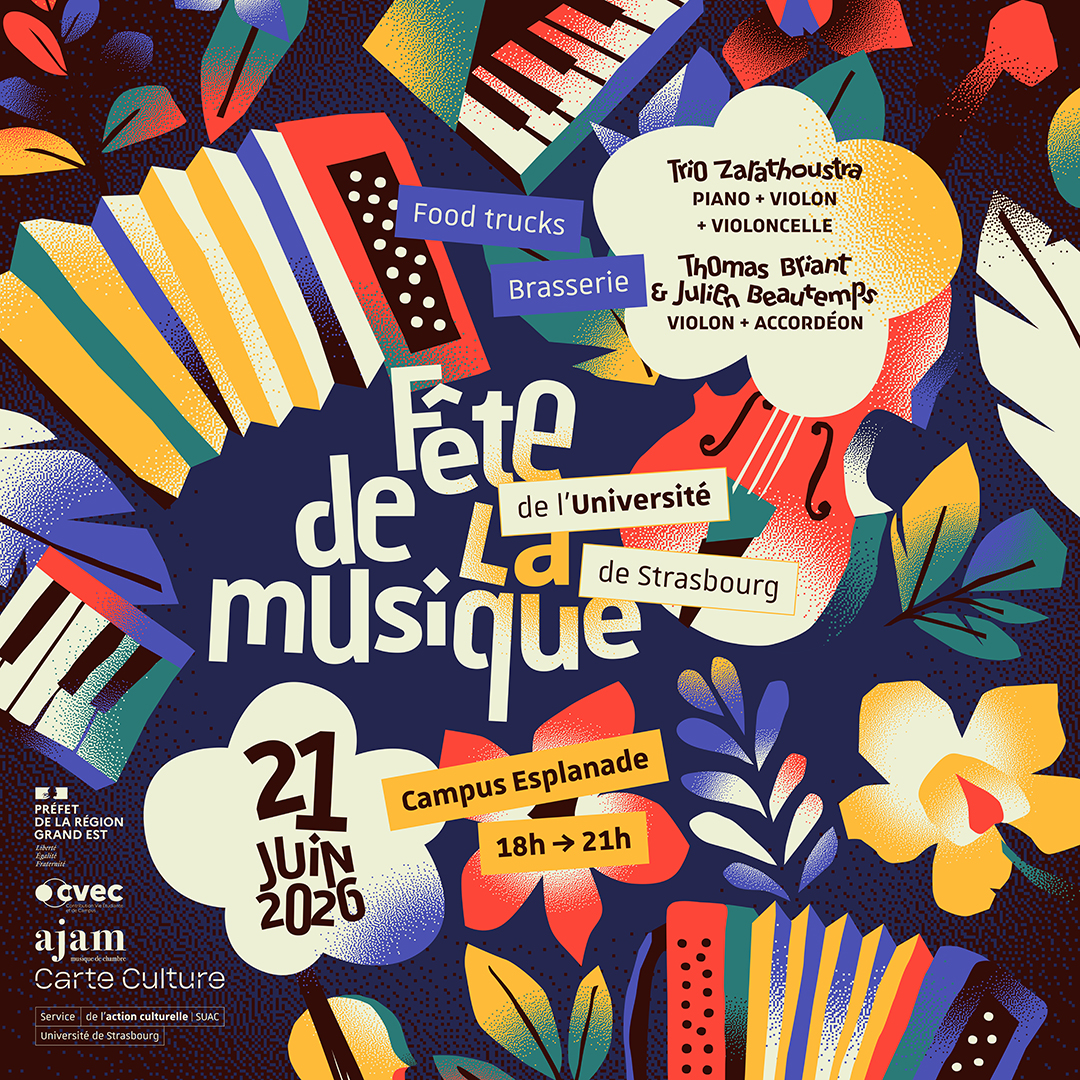 Fête de la musique : concerts du Trio Zarathoustra et de Thomas Briant et Julien Beautemps, food trucks et brasserie sur place 